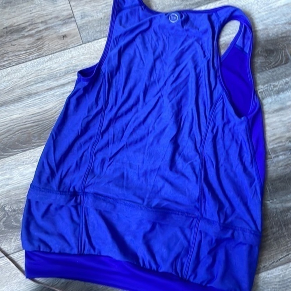 Zuma Blu top NEW Size Small Royal blue vibrant cycling athletic top - Picture 8 of 8